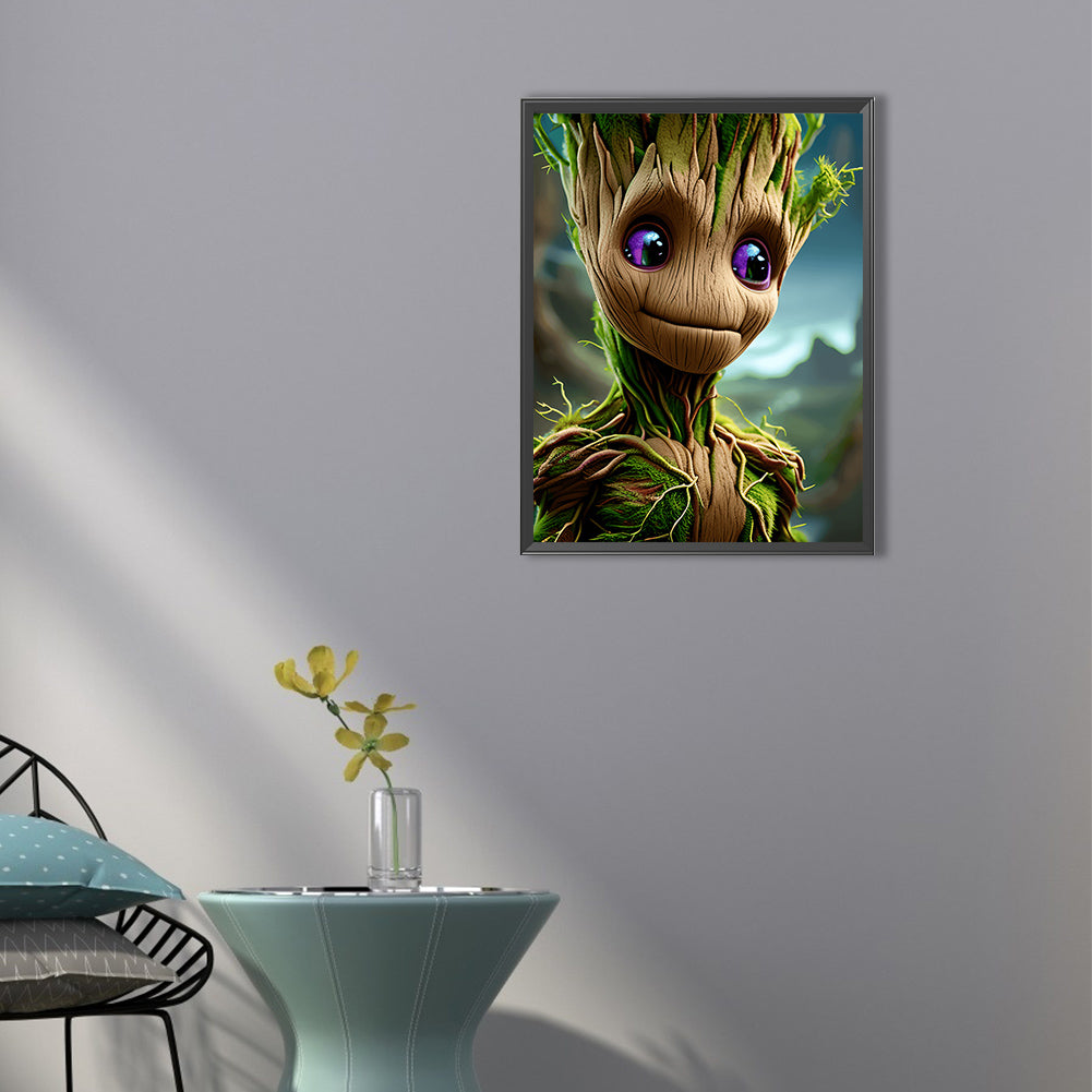 Groot Treant - Full Round Drill Diamond Painting 40*50CM