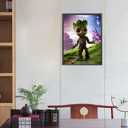 Groot Treant - Full Round Drill Diamond Painting 40*50CM