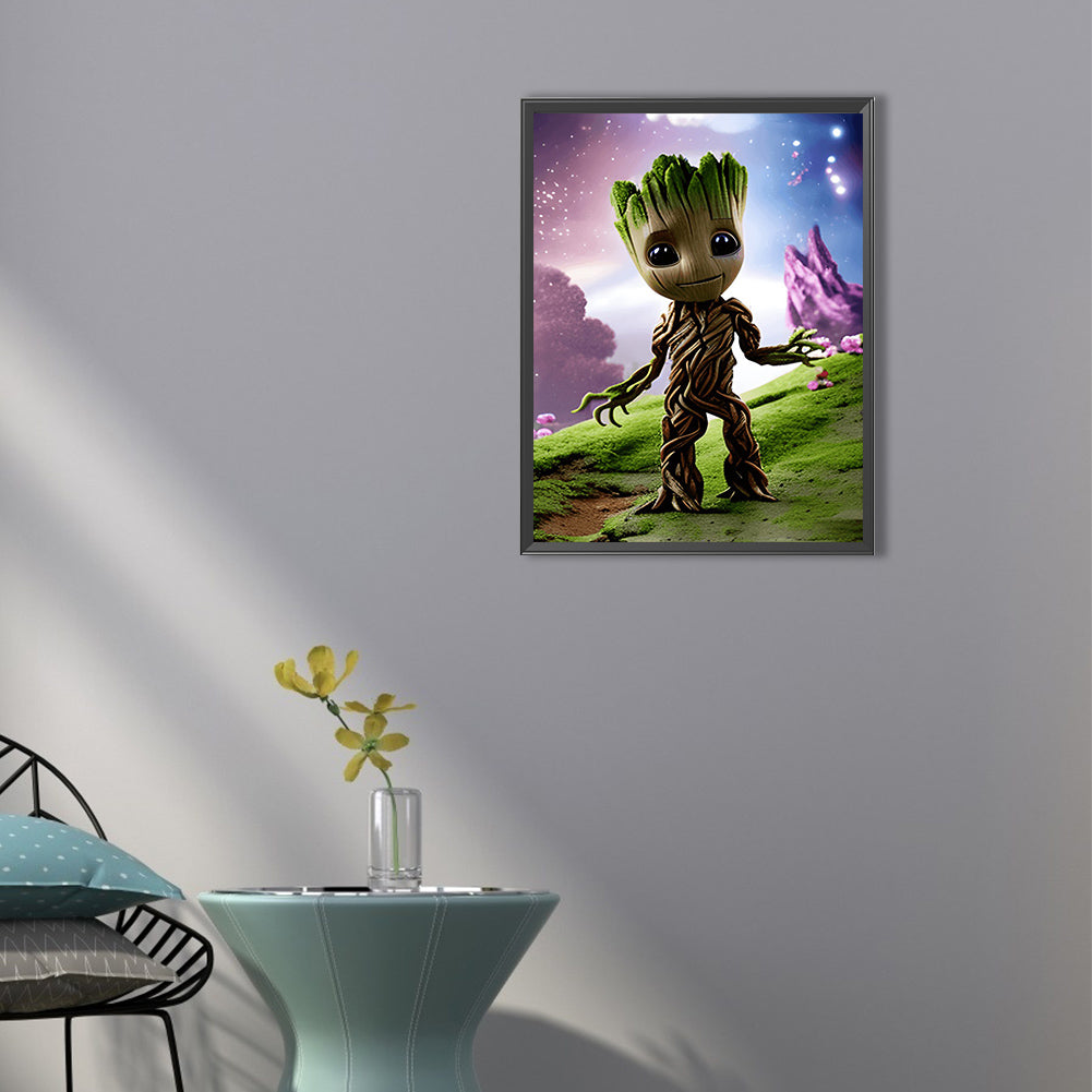 Groot Treant - Full Round Drill Diamond Painting 40*50CM