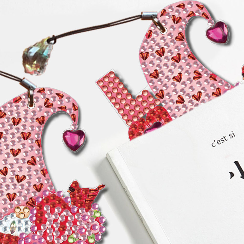 DIY Diamond Art Bookmarks Acrylic 5D Handmade Art Craft for Beginner Adults Kids