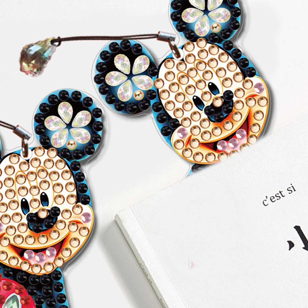 DIY Diamond Art Bookmarks Acrylic 5D Handmade Art Craft for Beginner Adults Kids