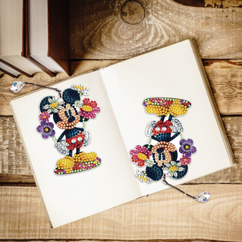 DIY Diamond Art Bookmarks Acrylic 5D Handmade Art Craft for Beginner Adults Kids