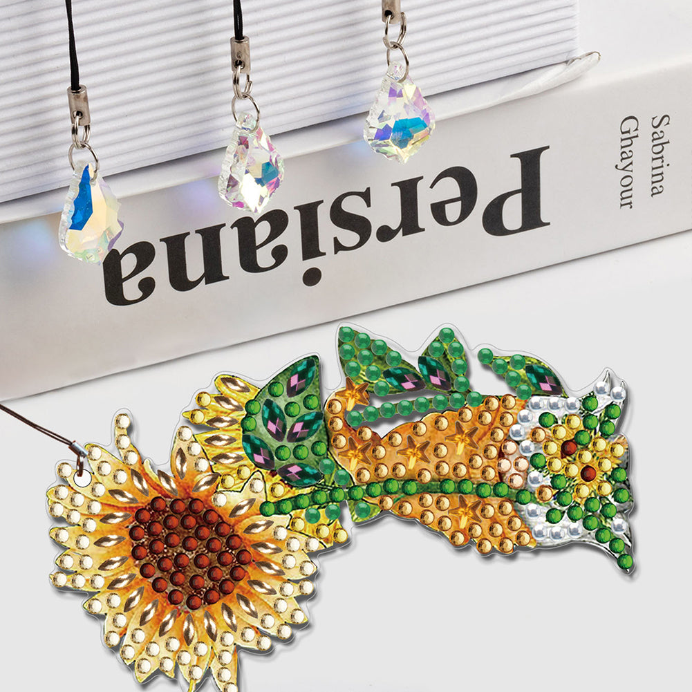 DIY Diamond Art Bookmarks Acrylic 5D Handmade Art Craft for Beginner Adults Kids