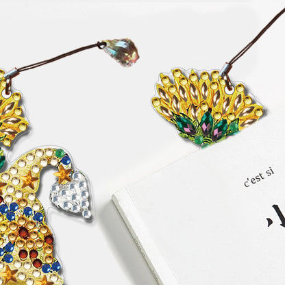 DIY Diamond Art Bookmarks Acrylic 5D Handmade Art Craft for Beginner Adults Kids