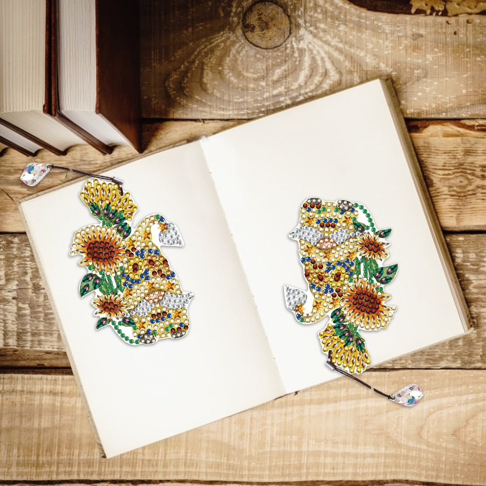 DIY Diamond Art Bookmarks Acrylic 5D Handmade Art Craft for Beginner Adults Kids