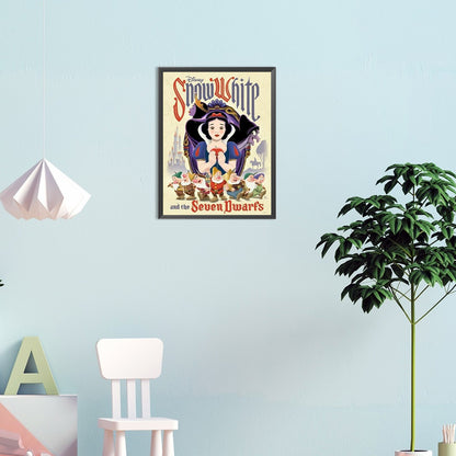 Snow White - Full Round Drill Diamond Painting 30*40CM