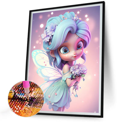 Fantasy Fairy - Full Round Drill Diamond Painting 30*40CM