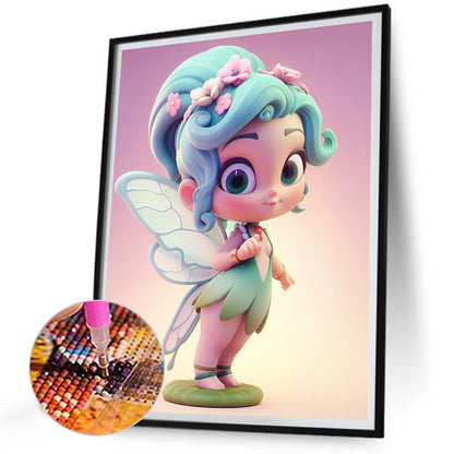 Fantasy Fairy - Full Round Drill Diamond Painting 30*40CM