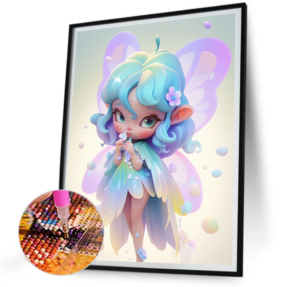 Fantasy Fairy - Full Round Drill Diamond Painting 30*40CM