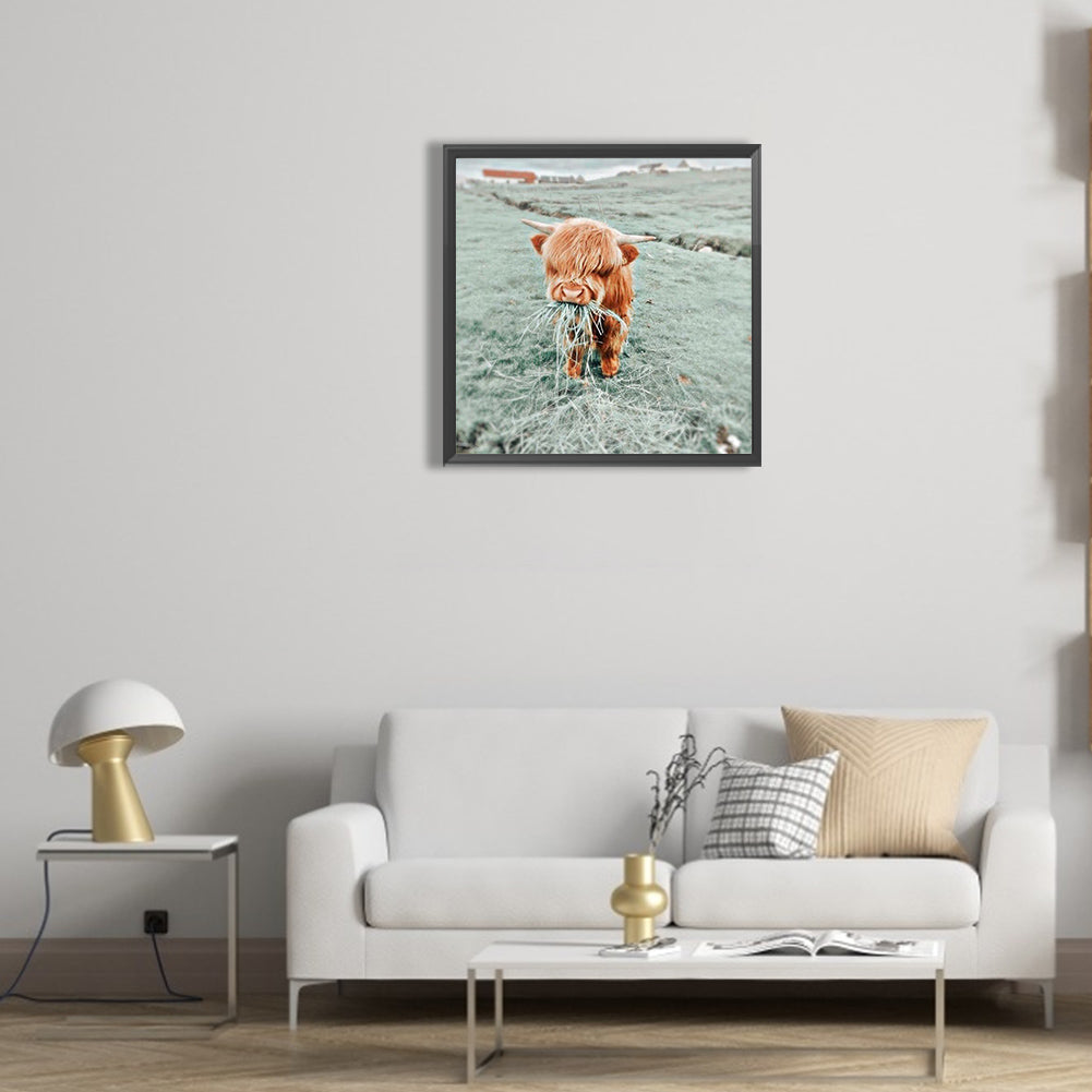 Calf - Full Round Drill Diamond Painting 30*30CM