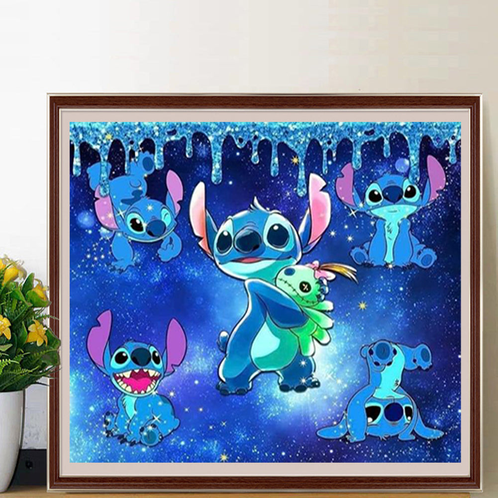 Stitch - Full Round Drill Diamond Painting 40*45CM