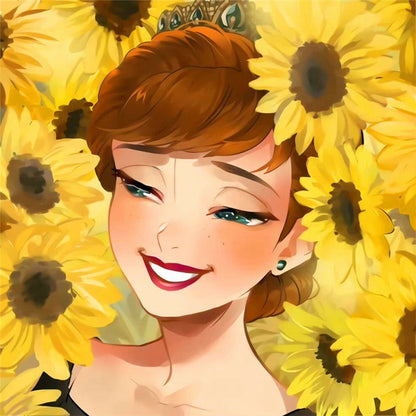 Laughing Anna - Full Round Drill Diamond Painting 30*30CM