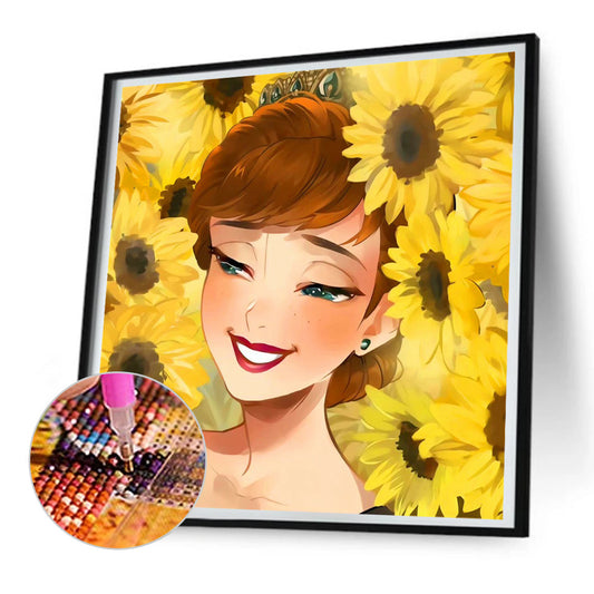 Laughing Anna - Full Round Drill Diamond Painting 30*30CM