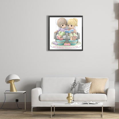 Casual - Full Round Drill Diamond Painting 30*30CM