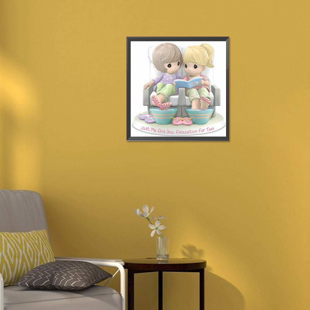 Casual - Full Round Drill Diamond Painting 30*30CM