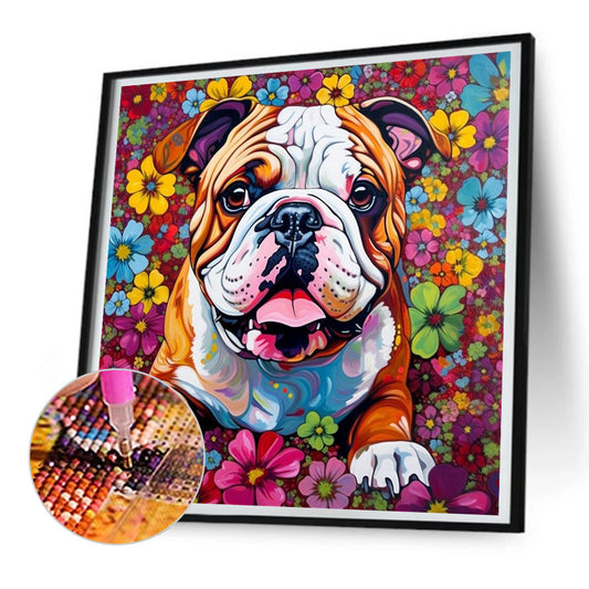 Naughty Dog - Full Round Drill Diamond Painting 30*30CM