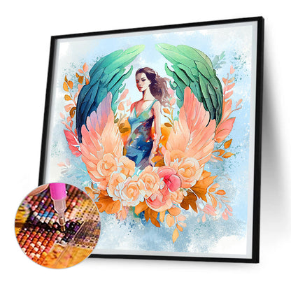 Wing - Full Round Drill Diamond Painting 30*30CM