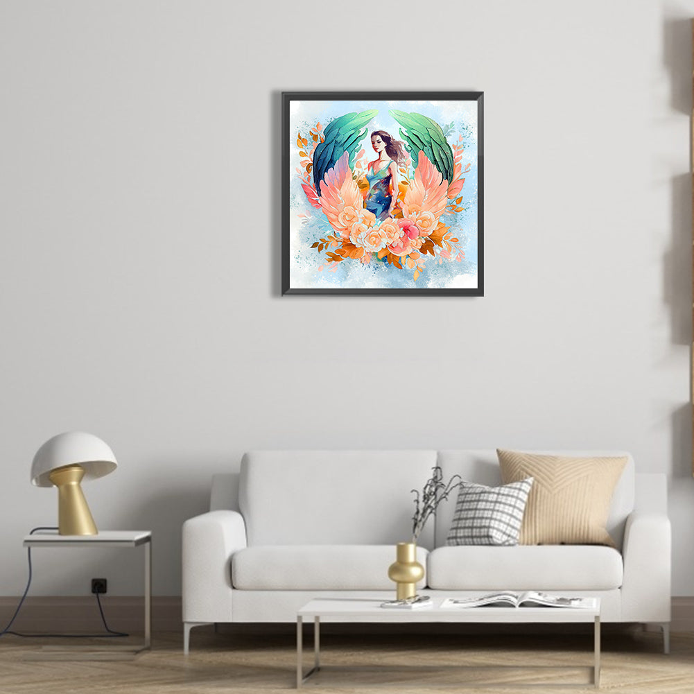 Wing - Full Round Drill Diamond Painting 30*30CM