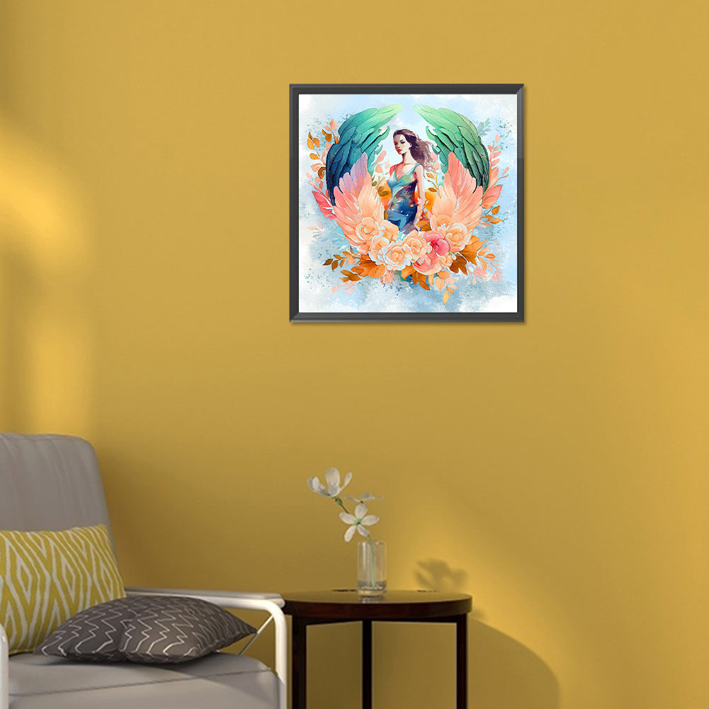 Wing - Full Round Drill Diamond Painting 30*30CM