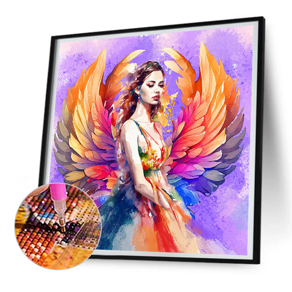 Wing - Full Round Drill Diamond Painting 30*30CM