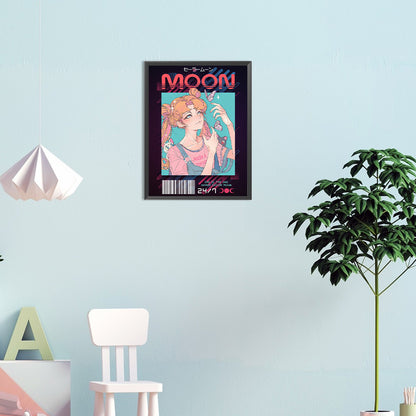 Sailor Moon - Full Round Drill Diamond Painting 30*40CM