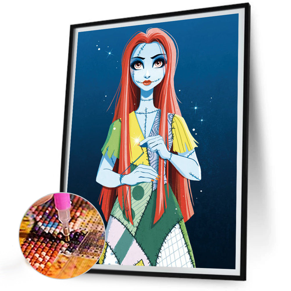 Sally - Full Round Drill Diamond Painting 30*40CM