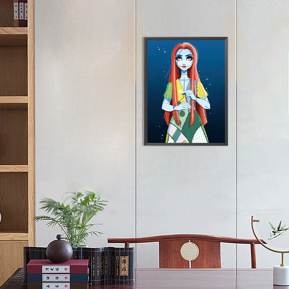 Sally - Full Round Drill Diamond Painting 30*40CM