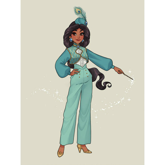 Princess Jasmine - Full Round Drill Diamond Painting 30*40CM