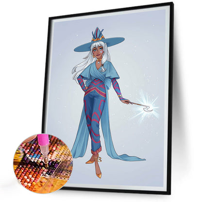 Princess Jitan - Full Round Drill Diamond Painting 30*40CM