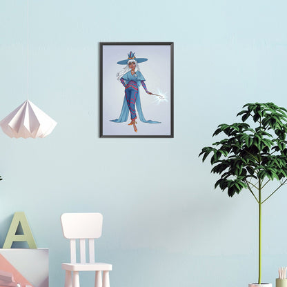 Princess Jitan - Full Round Drill Diamond Painting 30*40CM