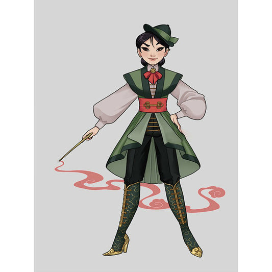 Hua Mulan - Full Round Drill Diamond Painting 30*40CM