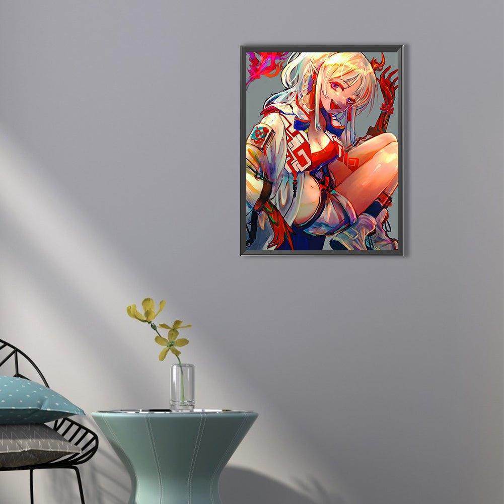 Anime Goddess - Full Round Drill Diamond Painting 40*50CM