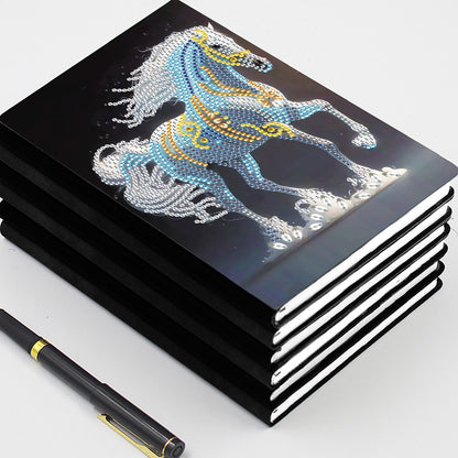 5D Diamond Mosaic Notebook 50 Pages DIY Art Craft A5 Journal Hand Chinese Zodiac