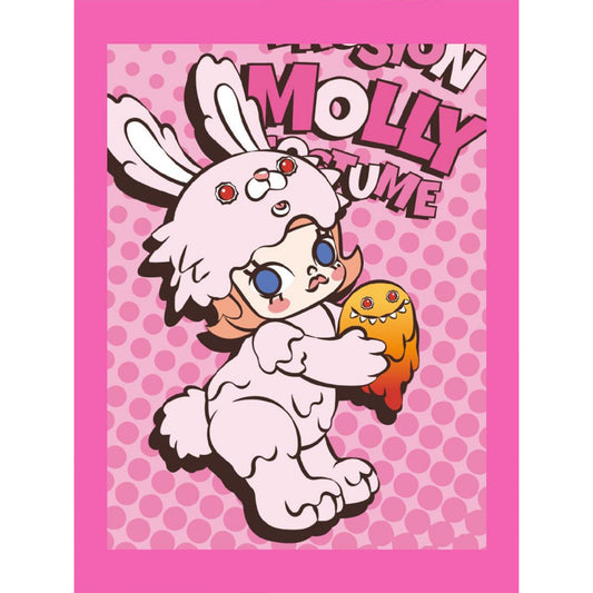 Bubble Mary Wearing A Bunny Hat - Full Round Drill Diamond Painting 30*40CM