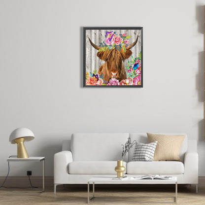 Yak - Full Round Drill Diamond Painting 30*30CM