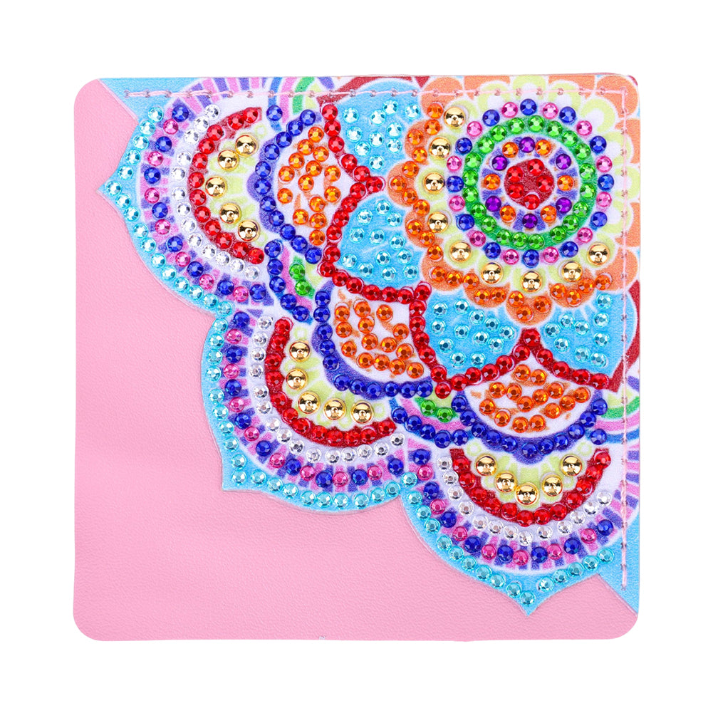 DIY Diamond Art Bookmarks Art Craft 5D Leather Triangle for Beginner Adults Kids