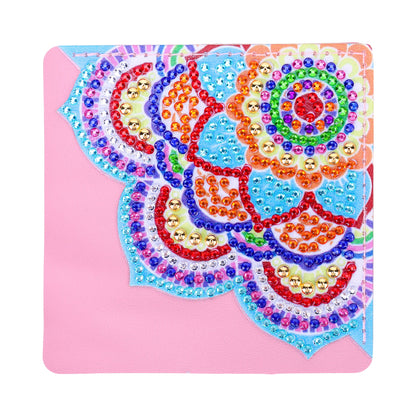 DIY Diamond Art Bookmarks Art Craft 5D Leather Triangle for Beginner Adults Kids