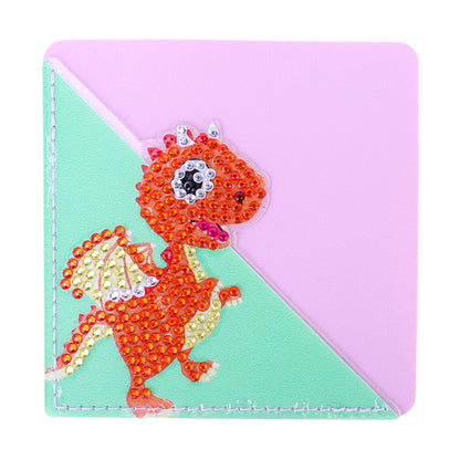 DIY Diamond Art Bookmarks Art Craft 5D Leather Triangle for Beginner Adults Kids