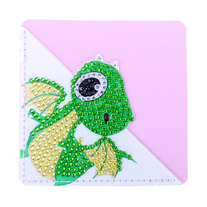 DIY Diamond Art Bookmarks Art Craft 5D Leather Triangle for Beginner Adults Kids