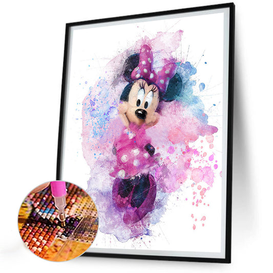 Minnie - Full Round Drill Diamond Painting 30*40CM
