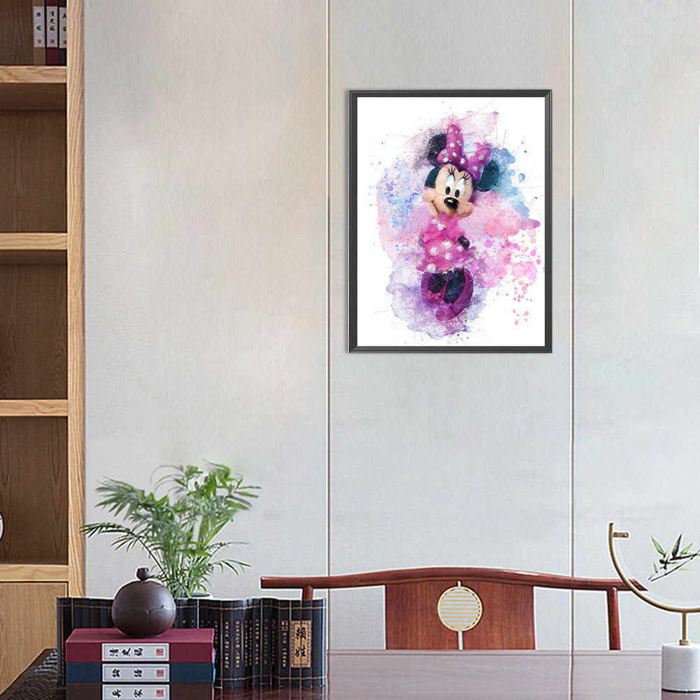 Minnie - Full Round Drill Diamond Painting 30*40CM