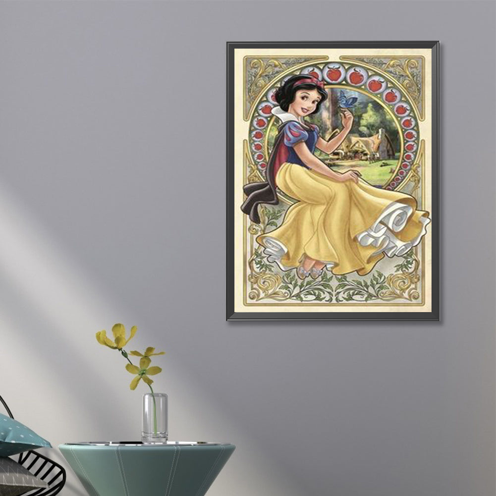 Snow White - Full Round Drill Diamond Painting 40*60CM