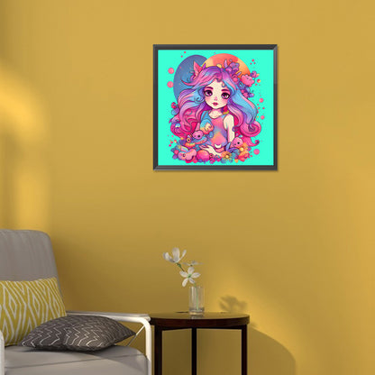 Fairy - Full Round Drill Diamond Painting 30*30CM