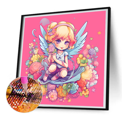 Fairy - Full Round Drill Diamond Painting 30*30CM