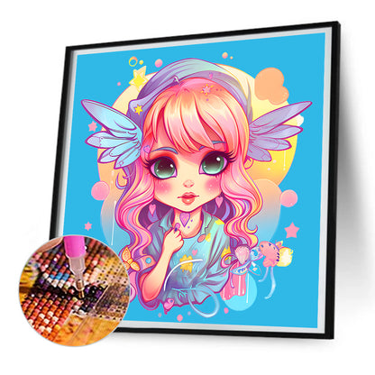 Fairy - Full Round Drill Diamond Painting 30*30CM