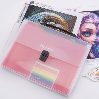 Diamond Painting Storage Book A4 Folder Storage Bag Plastic for Diamond Painting