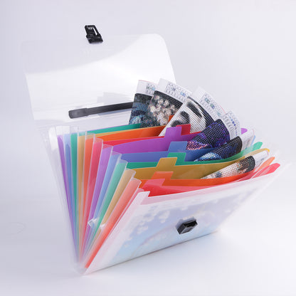 Diamond Painting Storage Book A4 Folder Storage Bag Plastic for Diamond Painting