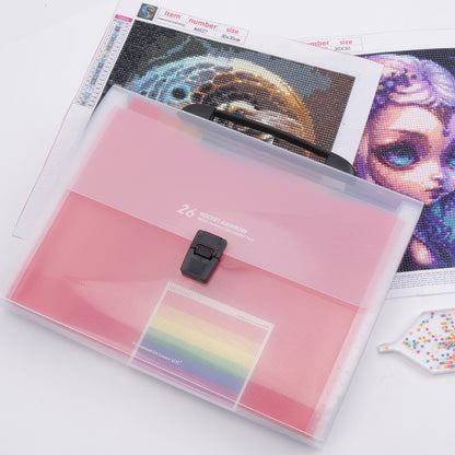 Diamond Painting Storage Book A4 Folder Storage Bag Plastic for Diamond Painting