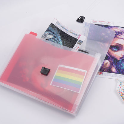 Diamond Painting Storage Book A4 Folder Storage Bag Plastic for Diamond Painting