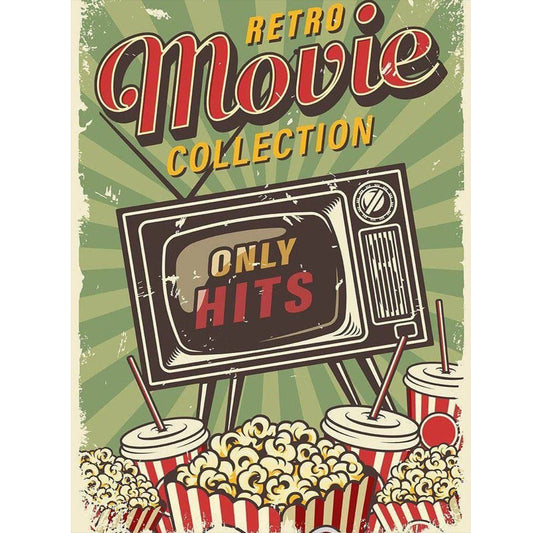 Movie Pictorial - Full Round Drill Diamond Painting 30*40CM